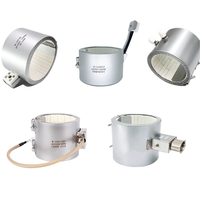 230V 500W/600W bande chauffante d'extrudeuse d'acier inoxydable isolée en céramique électrique industrielle tensions multiples comprenant 380V 220V