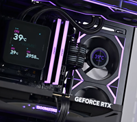 PC para Juegos de Alta Gama, Personalizado, Panorámico, I9 14900K I7 14700K RTX 5070 RTX 5060 32GB DDR5 1TB NVMe M.2 SSD Win10 WIFI7