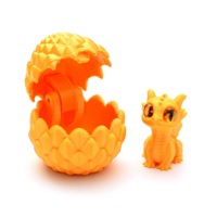 2025 Original 3D imprimé Dragon oeuf jouet modèle créatif anti-Stress Mobile pour enfants Animal dinosaure produit Genre