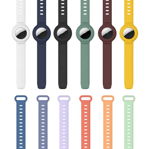 Bracelet en silicone réglable en gros pour enfants, étui anti-perte pour AirTag, bracelets de montre connectée pour enfants - Product Image 5