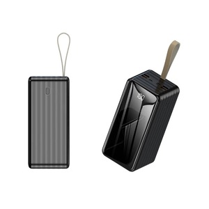 Power Bank เครื่องชาร์จแบตเตอรี่ภายนอกแบบพก<span class=keywords><strong>พา</strong></span>,เครื่องชาร์จแบตเตอรี่<span class=keywords><strong>80000</strong></span> <span class=keywords><strong>MAh</strong></span> พิมพ์โลโก้ได้<span class=keywords><strong>80000</strong></span> <span class=keywords><strong>MAh</strong></span> Type-C Micro USB C Power Bank หน้าจอ LED - Product Image 4