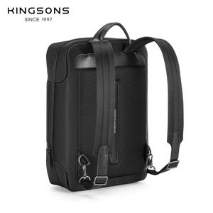 Kingsons Business <b>Backpack</b> Black Water Repellent Laptop <b>Compartment</b> Men's Everyday Use Spring 2026 - Product Image 4