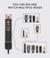 MK-327B Produits tendances 2024 Nouveautés Styler capillaire 7 en 1 Sèche-cheveux à air chaud