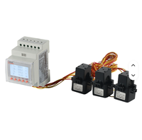 Compteur d'énergie intelligent Acrel sur rail DIN ACR10R-D16TE4 LCD RS485 Modbus, moniteur d'énergie industriel