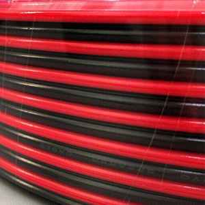 <span class=keywords><strong>Cable</strong></span> de altavoz transparente multi estándar CCA cobre conductor audio plano rojo negro <span class=keywords><strong>blanco</strong></span> - Product Image 6