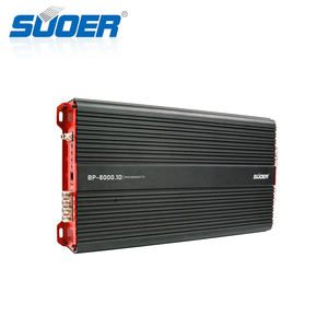 Suoer BP-8000 High Power 24000w Max <strong>Monoblock</strong> Car Amplifier 1 <strong>Channel</strong> Class d Car <strong>Amp</strong> 8000w Rms Power - Product Image 3