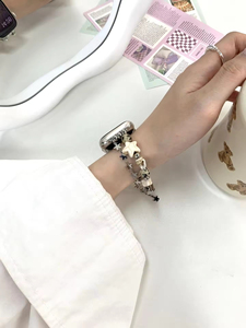 Bracelet en perles de coquillages d'étoiles <span class=keywords><strong>pour</strong></span> <span class=keywords><strong>Apple</strong></span> <span class=keywords><strong>Watch</strong></span> Band Cute Stretch Girl Women Summer Beach Band Series <span class=keywords><strong>SE</strong></span> 7 6 5 4 8Metal Bands - Product Image 6