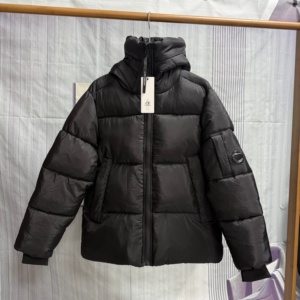 <b>Men's</b> Hooded <b>Down</b> Coat Solid Color Thick Waterproof Casual Winter <b>Jacket</b> with Zipper and Pockets Regular Fit 90% <b>Down</b> Content - Product Image 4