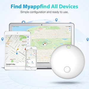 Neuer Globaler Dual-System Universal BT Kabelloser Alarm Air Tag Flacher Schlüssel-Haustier-Ortungsgerät für iOS Android Haustiere Kinder Schlüssel-Tracking - Product Image 4