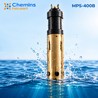 Sonde de qualité de l'eau multiparamètres marine MPS-400B avec protection autonettoyante en alliage de cuivre, capteur RS485 Modbus RTU