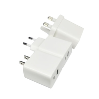 Adaptor Daya USB-C 20W Colokan US EU dengan PD 3.0, Pengisi Daya Tipe C, Pengisian Cepat, Kubus Pengisi Daya Dinding USB C