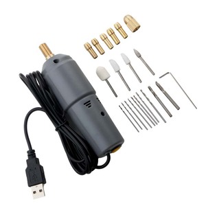 Usb <b>Mini</b> Electric <b>Drill</b> 5V Rotary Tool For Diy Jewelry Drilling Polishing With Bits And Accessories - Product Image 1