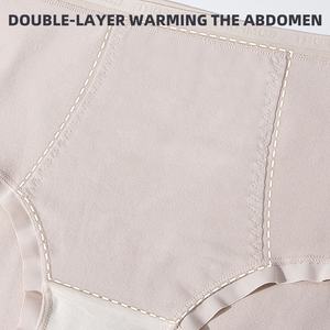 7a Dubbellaags Buikcontrole Ondergoed Lang Nietje Katoen Hoge Taille Zonder Knijpbillen Plus Maat Slipje Voor Dames - Product Image 6