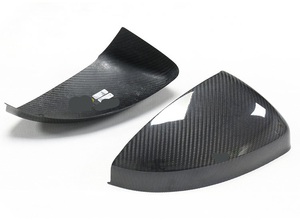 Calotte Specchietti Retrovisori in Fibra di Carbonio Secca con Fori Ausiliari per Audi TT TTS R8 2016-2025 - Product Image 6
