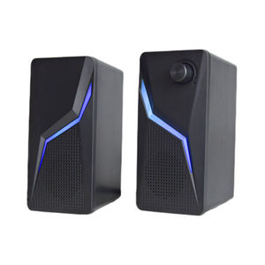 Bilgisayar dizüstü bilgisayar için USB <span class=keywords><strong>2</strong></span>.0 RGB masaüstü konferans harici hoparlör - Product Image 2