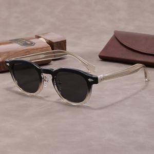 نظارات شمسية فاخرة مخصصة من الشركات المصنعة ظلال حمض البروبيونيك نظارات شمسية عصرية للأظافر والأرز طراز عتيق بالجملة - Product Image 1
