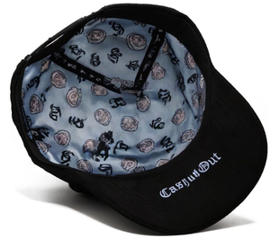 Casquette Snapback 5 Panneaux Personnalisée G5 Barbas Hats 2025 en Stock, Qualité Supérieure, Visière Large en Daim, Broderie 3D Labubu Or, Unisexe - Product Image 5