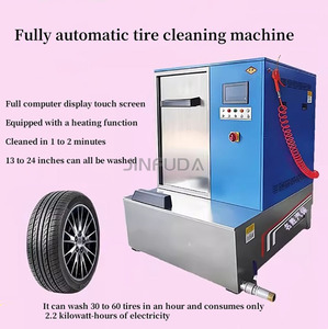 Machine de <span class=keywords><strong>nettoyage</strong></span> automatique des pneus de voiture, nettoyeur haute pression <span class=keywords><strong>pour</strong></span> le lavage des jantes et des moyeux, équipement d'atelier de service automobile commercial - Product Image 3