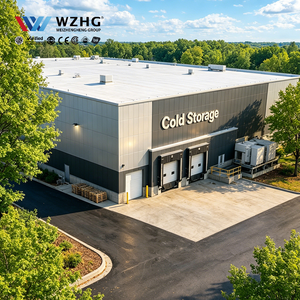 Industrial <b>Refrigeration</b> Warehouse Smart Q355b Steel Structure Engineering Solution Quick Install Global Trader - Product Image 1