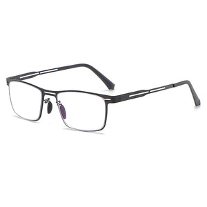 <span class=keywords><strong>Gafas</strong></span> de lectura con luz azul de alta calidad de estilo empresarial para hombres y mujeres | Potencia de corrección de la visión de <span class=keywords><strong>presbicia</strong></span> + 1,0 a + 4,0 - Product Image 5