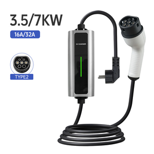 Chargeur de véhicule électrique portable 32A 7kW 200-220V Norme européenne avec interface Type 2 pour usage domestique - Product Image 3