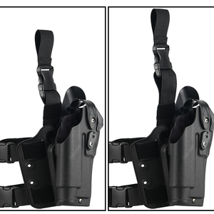 Funda de seguridad de nivel 3 6360 para uso medio con corte óptico para mira de punto rojo, compatible con luz X300 para Glock 2011 TP9 P99 M&<span class=keywords><strong>P</strong></span>, equipo de tiro - Product Image 4