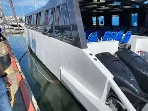 Lake Boat Passenger Factory producción en masa y Venta Directa Pasajeros de barcos Producción en masa en el astillero <span class=keywords><strong>Bus</strong></span> de barco de aluminio - Product Image 5