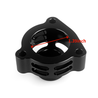 Entretoises de soupape de décharge d'air Eurowise noires, soupape de décharge de pression de voiture, adaptateur de soupape de décharge d'air