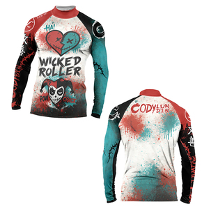 Vêtements de Jiu-Jitsu brésilien Cody Lundin, combinaisons de sport pour hommes, Rash Guard sans Gi, leggings à imprimé numérique, shorts de MMA, anti-UV UPF50 - Product Image 3