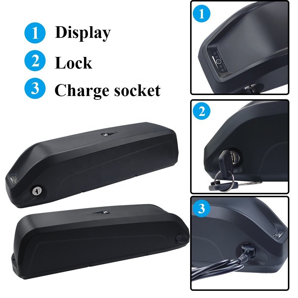 HILAND用リチウムバッテリー36V/48V 10.4Ah-15Ahの充電器付き