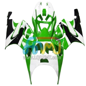 Corps Pour KAWASAKI NINJA ZX750 ZX 7R 750 CC ZX-7R ZX7R 96 97 98 99 45LQ.65 ZX 7 <span class=keywords><strong>R</strong></span> ZX-750 Vert noir 2000 2001 <span class=keywords><strong>2002</strong></span> 2003 Carénage - Product Image 1