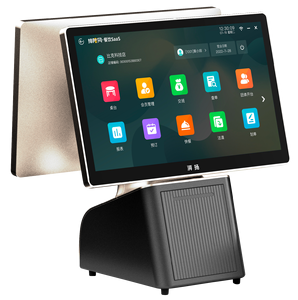 Pos Hệ thống thiết bị đầu cuối loa tất cả trong một Android tiền mặt đăng ký được xây dựng trong máy <span class=keywords><strong>in</strong></span> cho nhà hàng máy tính POS thiết bị tiền mặt - Product Image 1