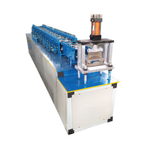 Скользящая дверная гибочная машина для прокатки листового металла, механическая формовка двери затвора гаража - Product Image 6