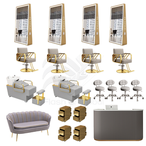 Ensemble <span class=keywords><strong>de</strong></span> mobilier <span class=keywords><strong>de</strong></span> salon <span class=keywords><strong>de</strong></span> coiffure économique : <span class=keywords><strong>chaise</strong></span> <span class=keywords><strong>de</strong></span> coiffage professionnelle, miroir <span class=keywords><strong>de</strong></span> salon, armoire <span class=keywords><strong>de</strong></span> rangement pour équipement <span class=keywords><strong>de</strong></span> barbier - Product Image 1
