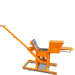 Manual Clay Brick <b>Molding</b> Machine Gearbox Low Cost Low Energy Consumption Hollow Interlocking <b>Paver</b> Curbstone Extruder Easy - Product Image 1