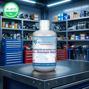 EZ COATING LLC K-412 Revêtement céramique 1L concentré à base d'eau pour surfaces automobiles Fabriqué à Taïwan - Product Image 1
