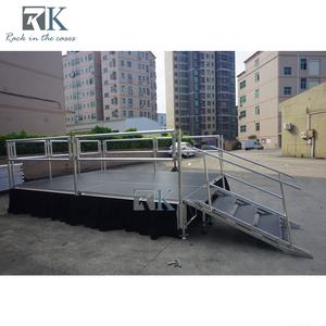 Aluminum Adjustable Height Stage for Concerts Quick Install Stage Sale - Product Image 3