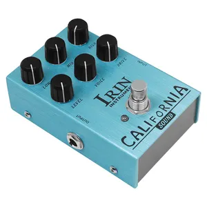 Hiệu ứng guitar bàn đạp California âm thanh Overdrive khuếch đại mô phỏng bàn đạp guitar điện hiệu ứng tập trung Phụ kiện nhạc Rock