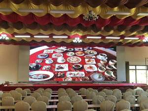 Écran LED intérieur double affichage premium P1.95/2.6 pour magasin de détail commercial haut de gamme, centre commercial, 120 Hz, 1 an, étanche - Product Image 3