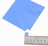 Tampon de température adhésif de Dissipation thermique en silicone conducteur thermique découpé pour Pcb