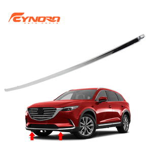 EYNORA Moldura Inferior Delantera para Parachoques de <span class=keywords><strong>Coche</strong></span> Mazda CX-9 CX9 2016-2022, Tira Decorativa para Parachoques Delantero TK50-50120 TK49-50120B - Product Image 1