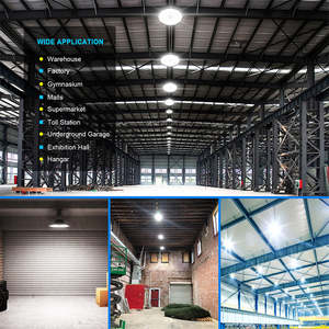 Blanc 150W pour LED High Bay Light 21,000 Lumens 650W HID Remplacement 5000K pour entrepôts - Product Image 1