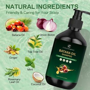 Champú de Aceite de Batana LANCER KING 300ml, Natural y Orgánico, Fortalecedor del Cabello, con Aceite de Árbol de Té, Hidratante, Marca Privada - Product Image 3