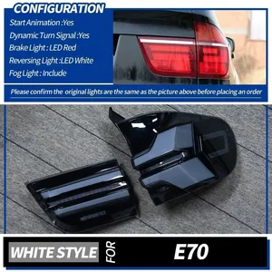 Feux de jour StarNav pour voiture, remplacement des clignotants dynamiques pour E70 2007-2013 avec feux arrière à LED, accessoires automobiles - Product Image 3