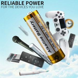 Haute capacité 1.5V LR03 AAA LR6 AA pile primaire alcaline batterie non rechargeable AA emballage blister en gros - Product Image 4