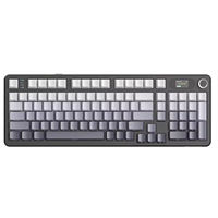 Keyboard Mekanik Tri-Mode ATTACK SHARK X98 PRO dengan Layar Pintar, Tombol Metal, Gasket Mount, dan Suara Menggelegar untuk Gamer PC Esports