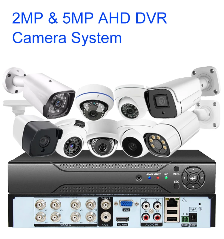 CCTV camera TOP RANKING 5MP 8CH 2022 new dvr camera kit security network camera system