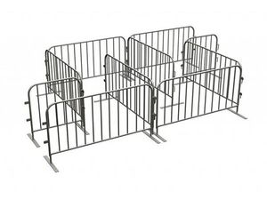 Portable Movable Temporary Crowd Control <strong>Road</strong> <strong>Safety</strong> Stainless Steel <strong>Barrier</strong> <strong>Fence</strong> Covers Custom logo - Product Image 3