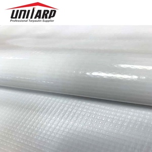 Tissu PVC imprégné résistant aux UV, <span class=keywords><strong>bâche</strong></span> enduite de PVC verni 350-400g/m² ㎡   pour toit de tente - Product Image 2