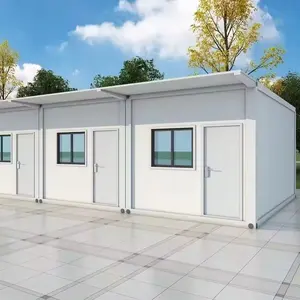 XH 20ft 40ft Prefab Foldable Flat Pack Container Homes Folding Prefabricated House Office